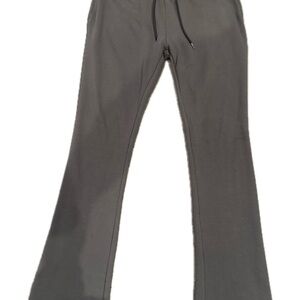 Gray Flared Sweatpants